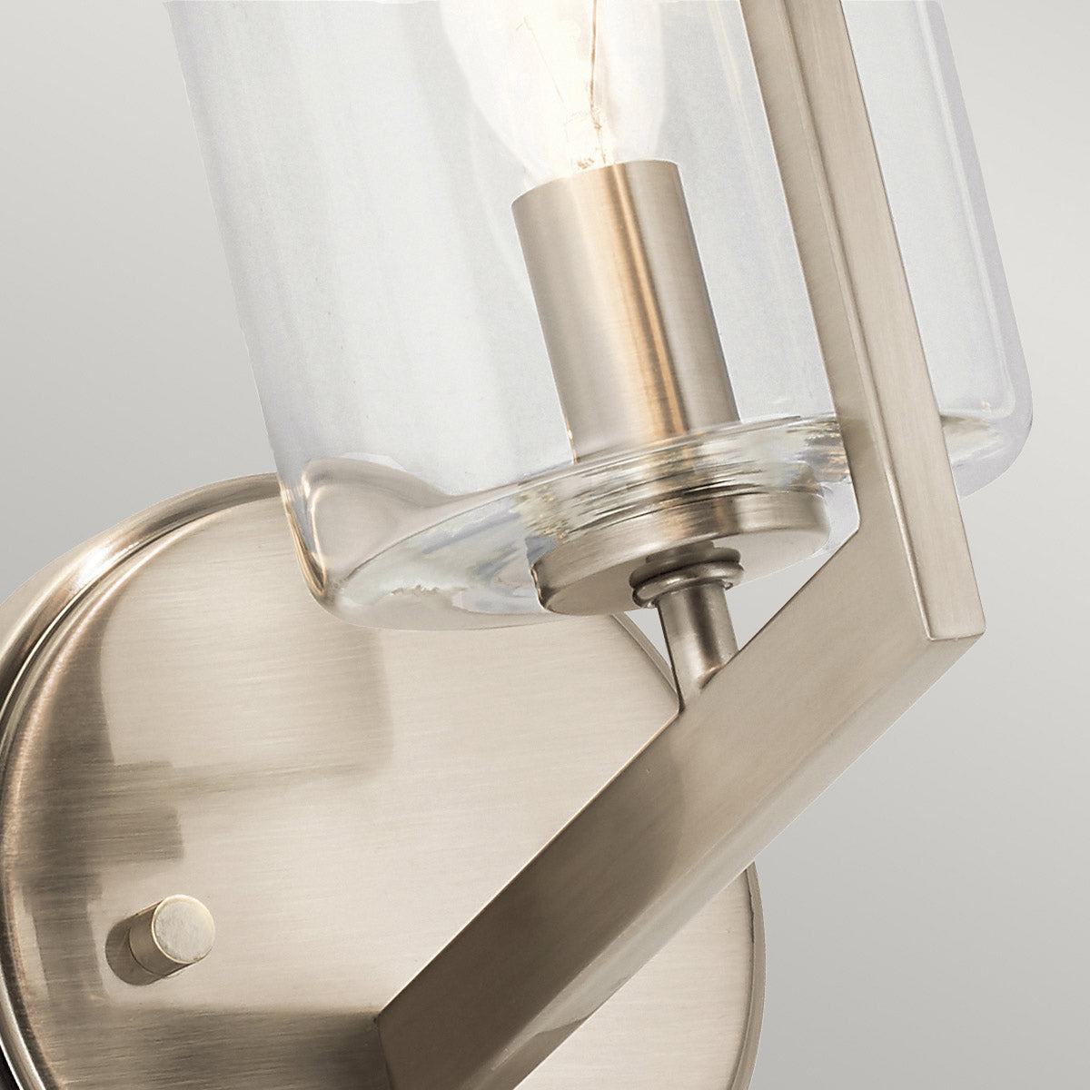 Nye 1 Light Wall Light - Pewter