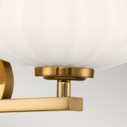 Pim 3 Light Wall Light - Gold