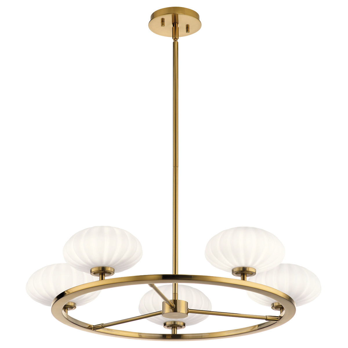 Pim 5 Light Chandelier  - Gold