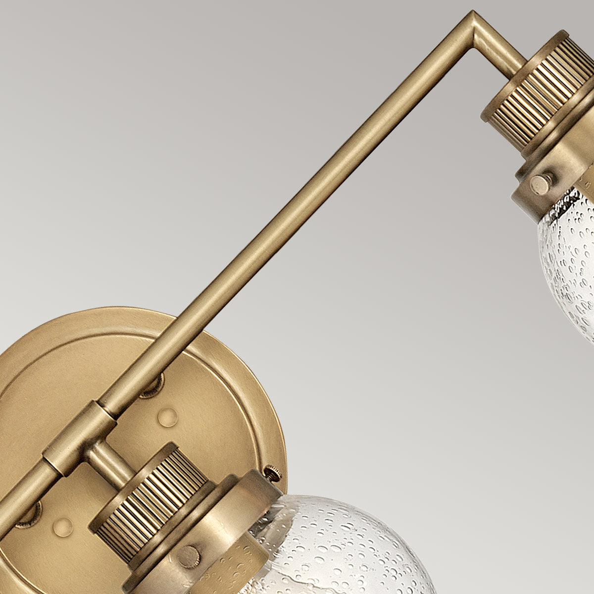 Poppy 3 Light Wall Light - Brass