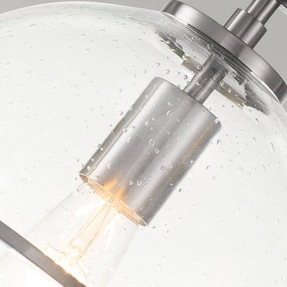 Somerset 1 Light Flush - Nickel