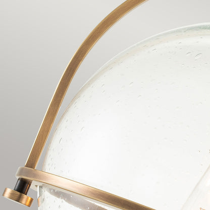 Somerset 1 Light Flush - Brass