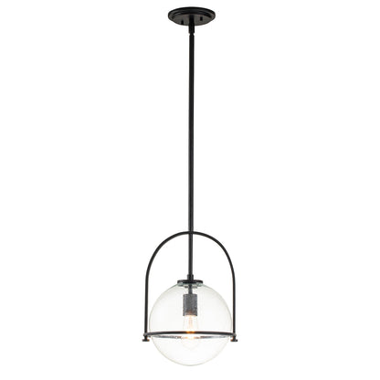 Somerset 1 Light Medium Pendant - Black
