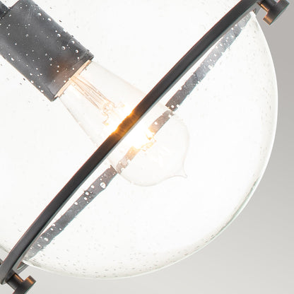 Somerset 1 Light Medium Pendant - Black