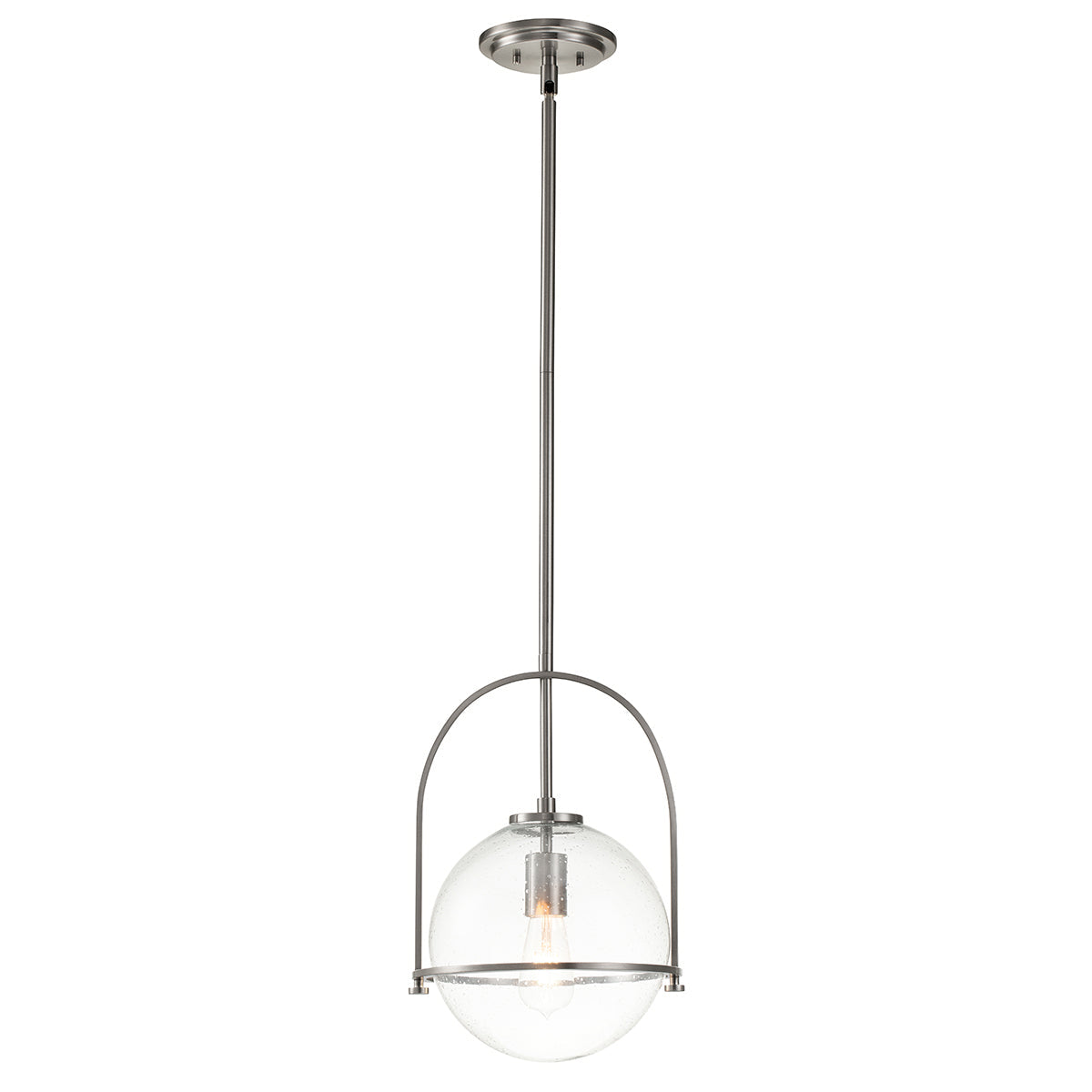 Somerset 1 Light Medium Pendant - Nickel