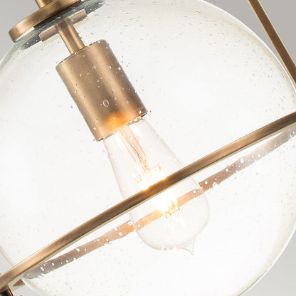 Somerset 1 Light Medium Pendant - Brass