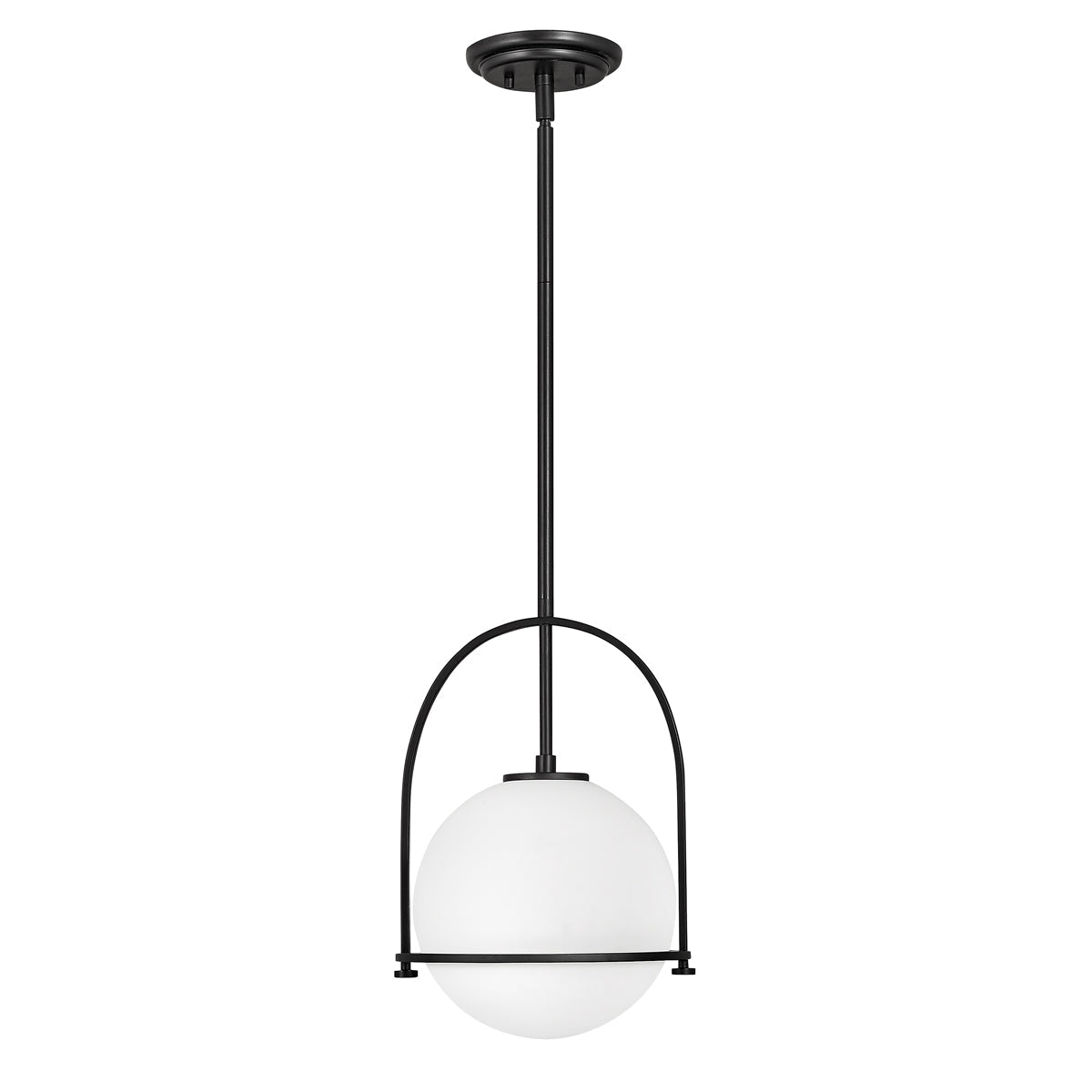 Somerset 1 Light Medium Pendant - Black