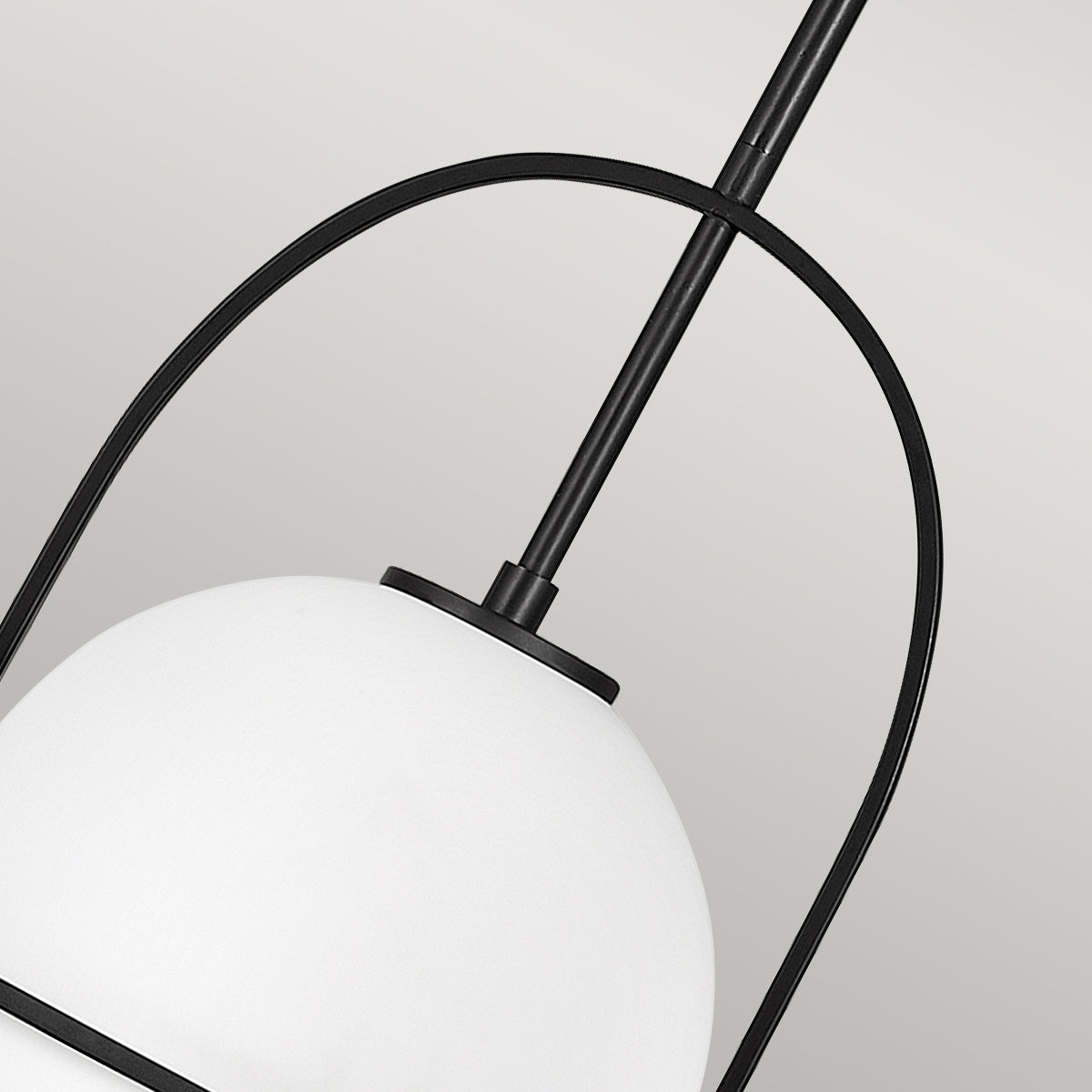 Somerset 1 Light Medium Pendant - Black