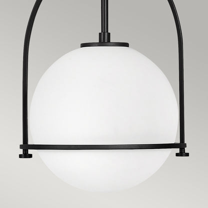 Somerset 1 Light Medium Pendant - Black