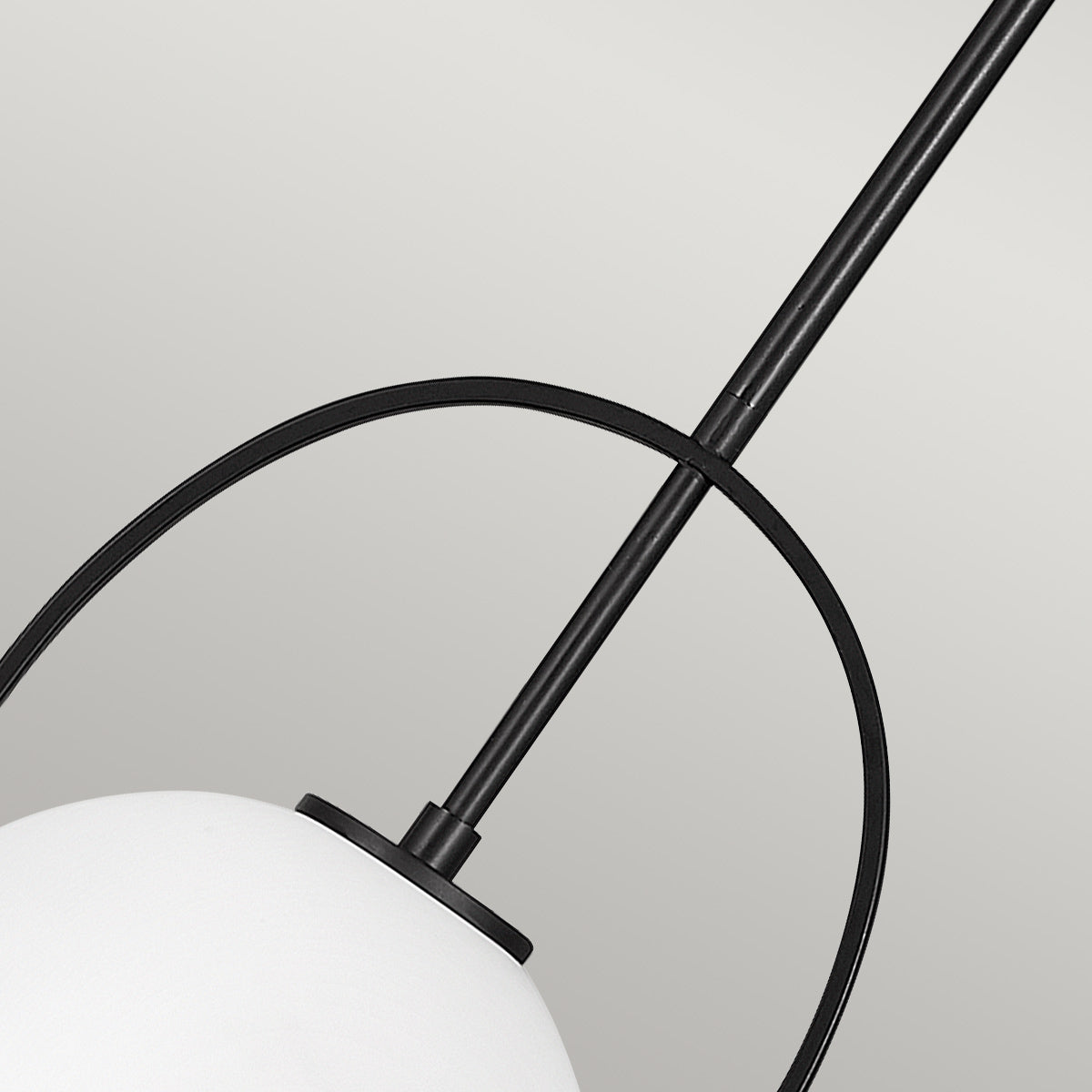 Somerset 1 Light Medium Pendant - Black