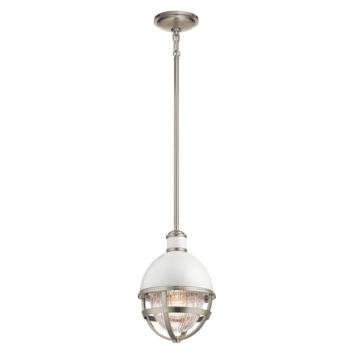 Tollis 1 Light Mini Pendant - Nickel