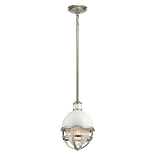 Tollis 1 Light Mini Pendant - Nickel