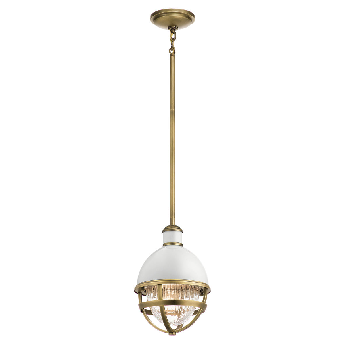 Tollis 1 Light Mini Pendant - Brass