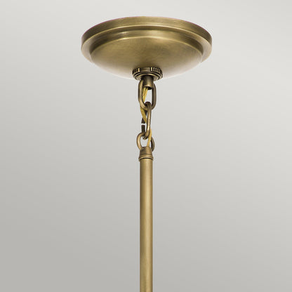 Tollis 1 Light Mini Pendant - Brass