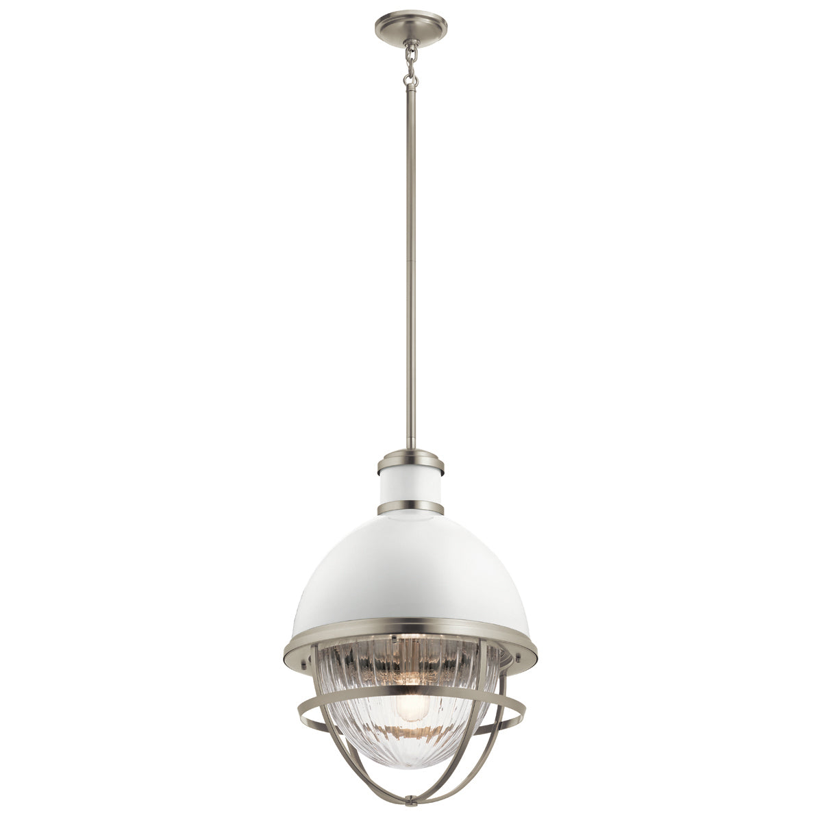 Tollis 1 Light Pendant - Nickel