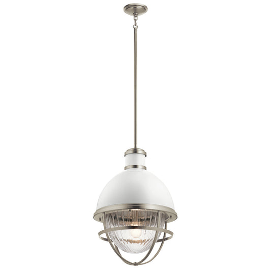 Tollis 1 Light Pendant - Nickel