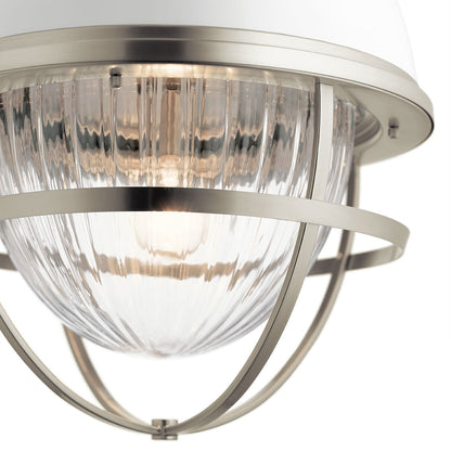 Tollis 1 Light Pendant - Nickel