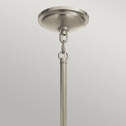 Tollis 1 Light Pendant - Nickel