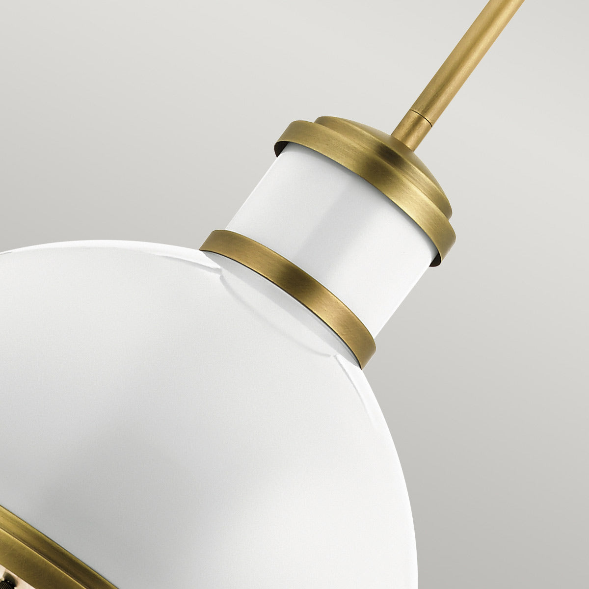 Tollis 1 Light Pendant - Brass