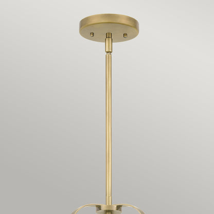 Wimberley 3 Light Pendant  - Brass