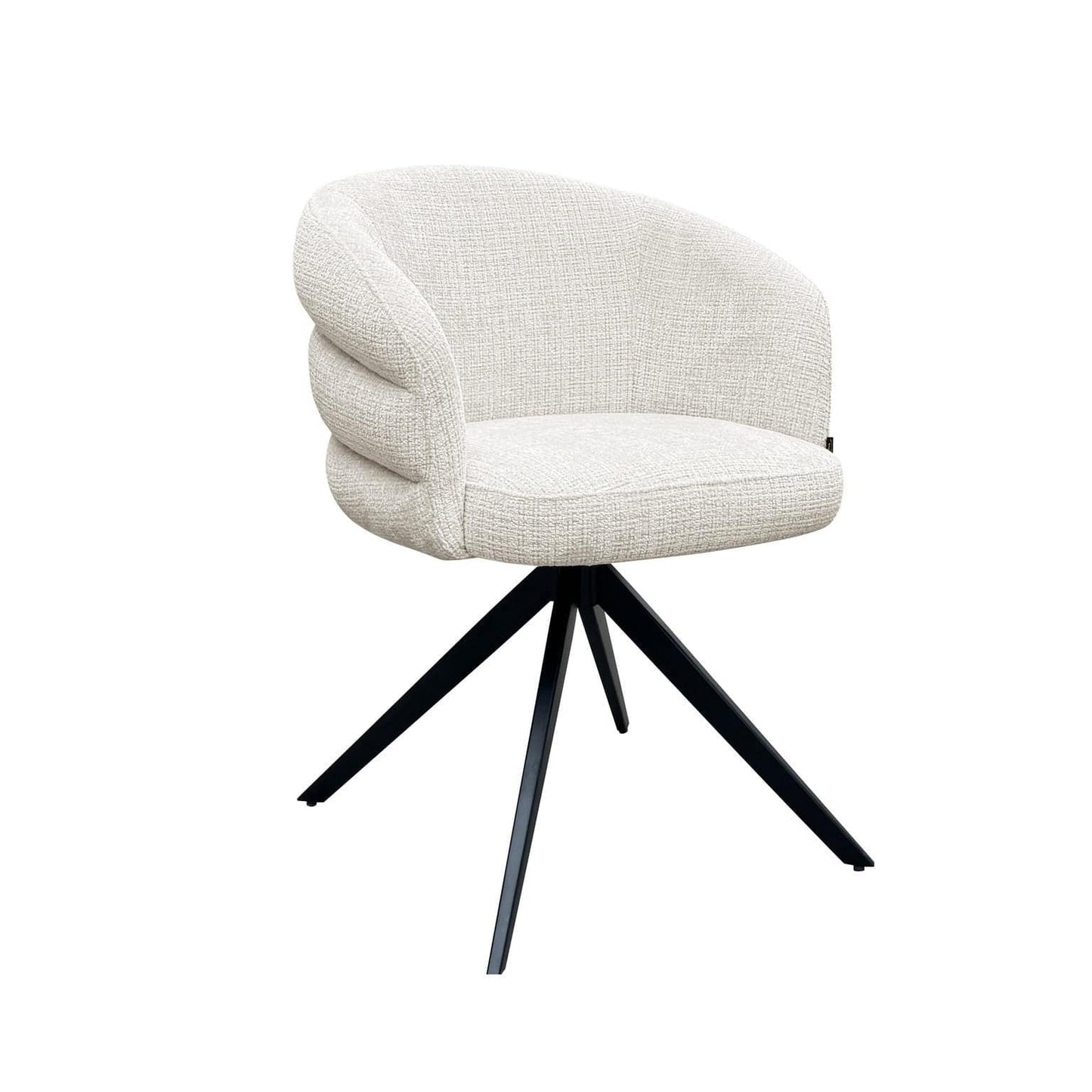 Serenity Swivel Chair - Beige Chenille