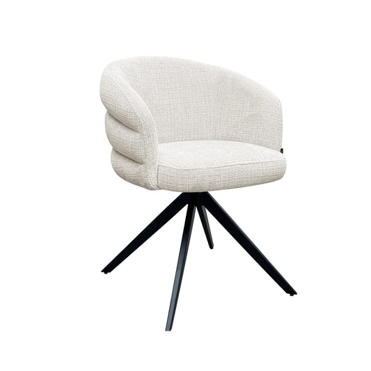 Serenity Swivel Chair - Beige Chenille