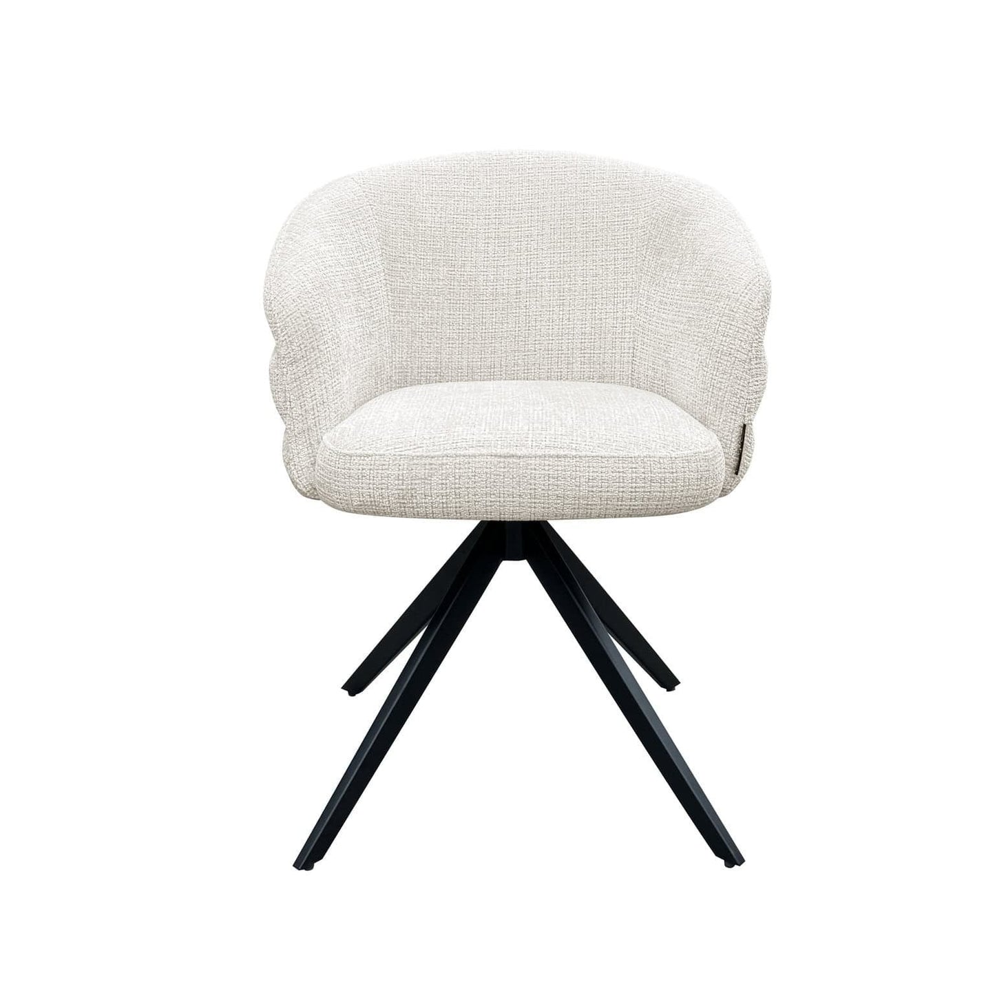 Serenity Swivel Chair - Beige Chenille