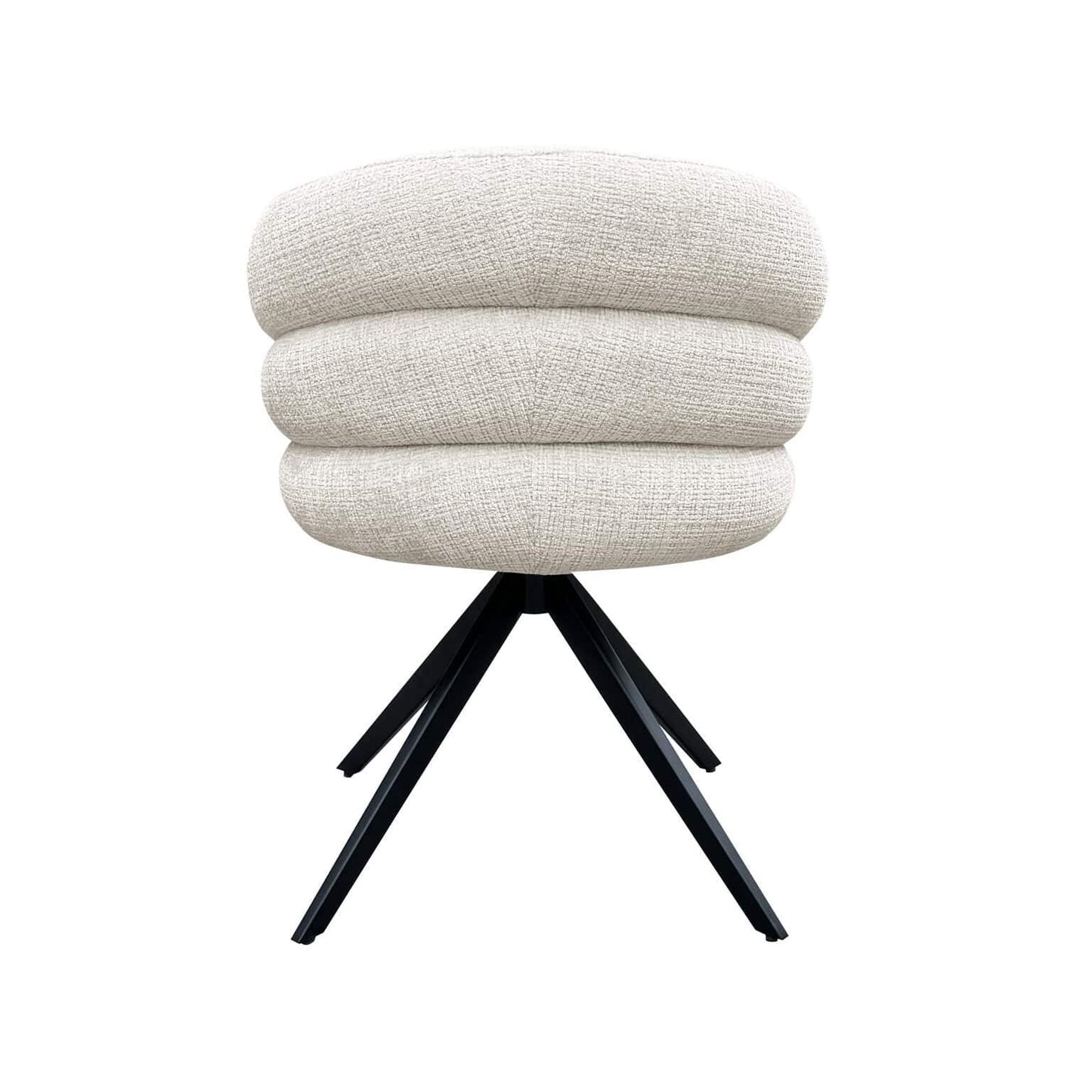 Serenity Swivel Chair - Beige Chenille