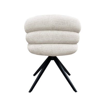 Serenity Swivel Chair - Beige Chenille