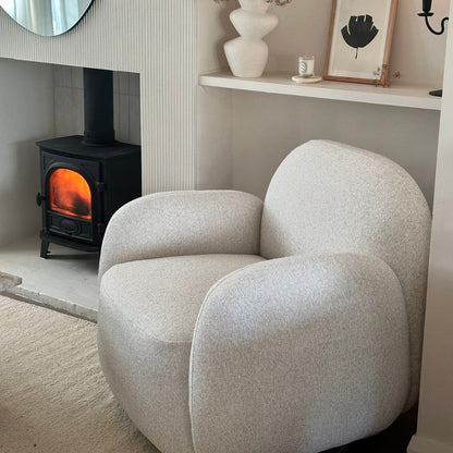 Henri Accent Chair - Bone